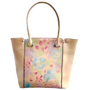 Bohemian Floral Handbag Mellow World Gardenia Tote